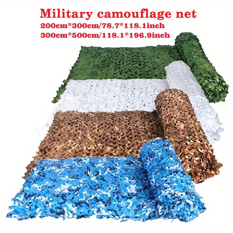 Red de camuflaje de 1,5 m x 2 m, red de sombra de camuflaje impermeable  para caza y Camping FLhrweasw Nuevo