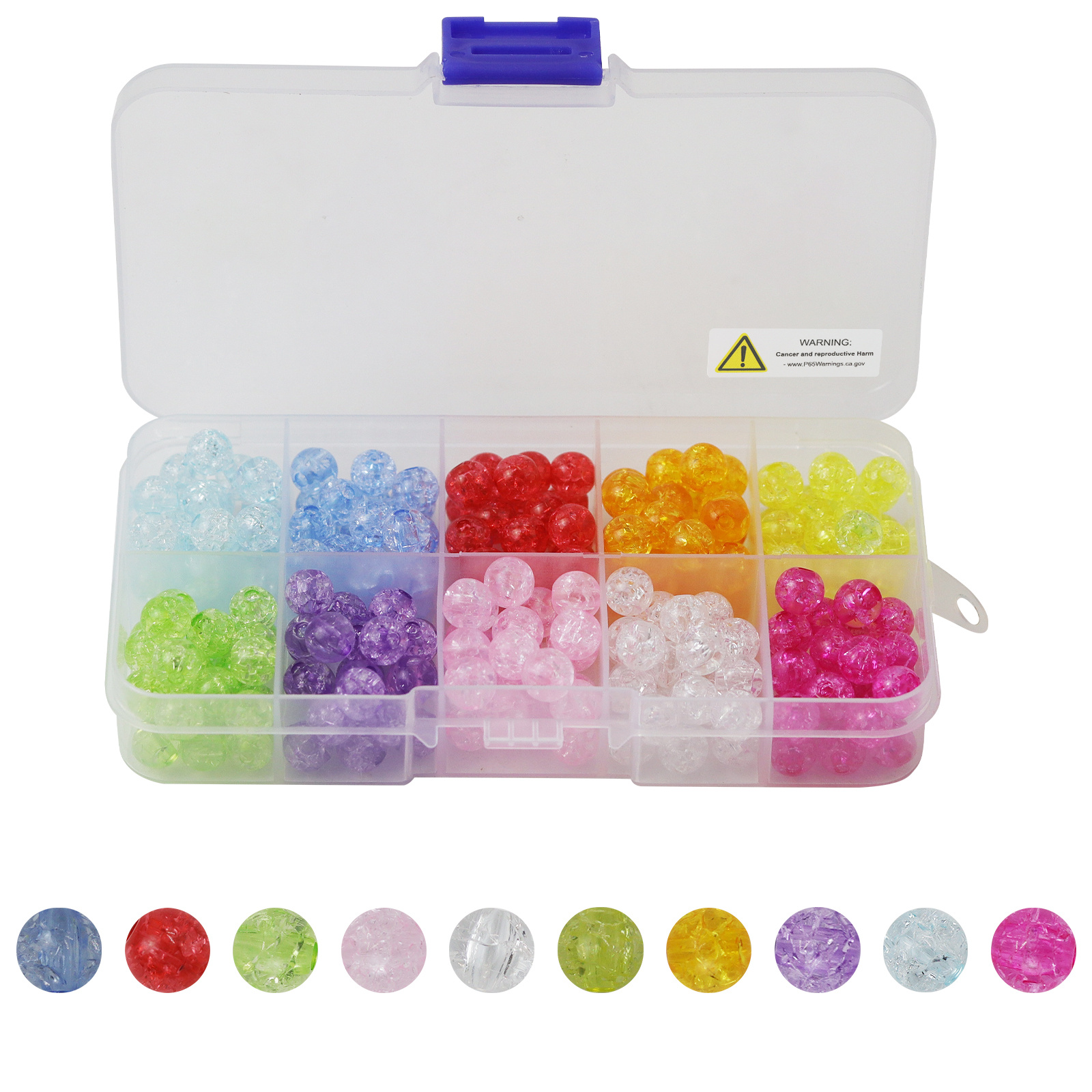 Glow Fishing Beads Assorted Set Plastic Beads Fishing Rigs - Temu