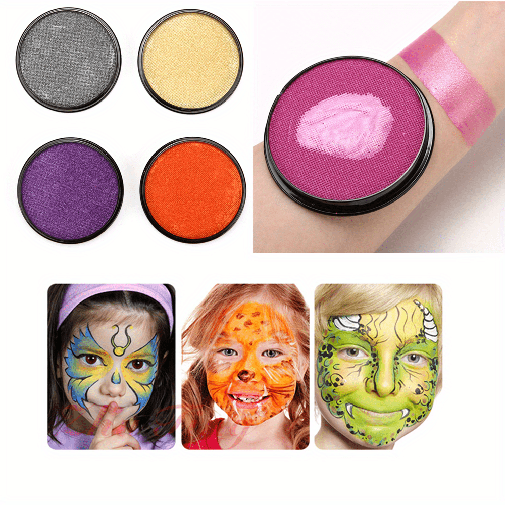 Face Paint Classic Professional Water Based Single Cake Face - Temu
