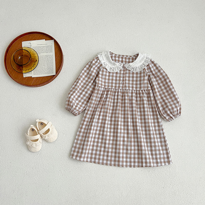 Liyamiee Toddler Baby Girls Basic Shirt Long Sleeve Solid Color Doll Collar Top Blouse Casual Tee Undershirt For Kids (White Polo Shirt, 6-12 Months