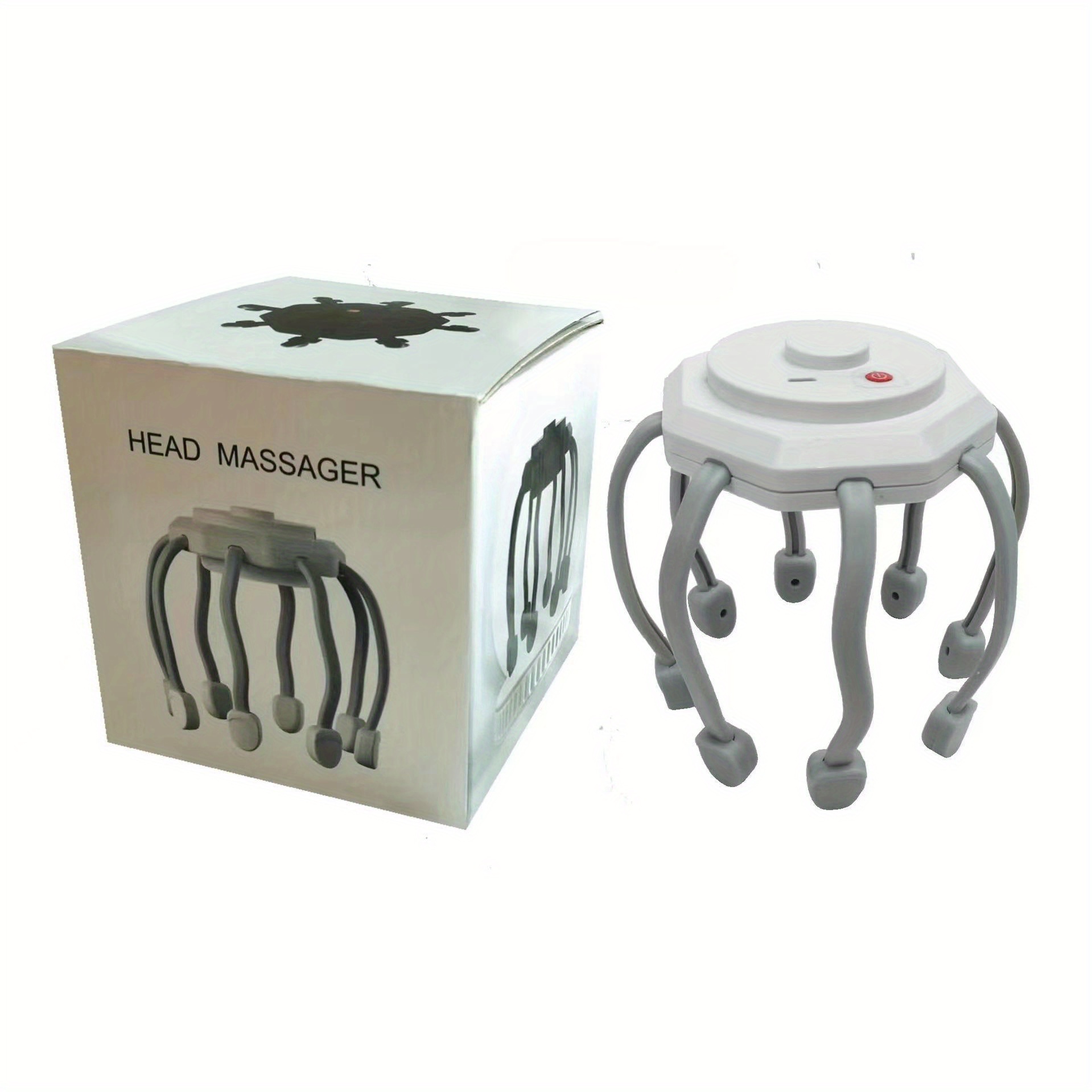 electric head massager for pain relief Stress headache migraine relaxation  automatic octopus claw