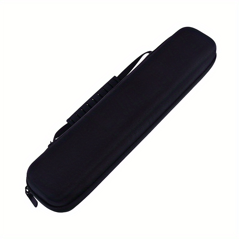  Funda de viaje de plancha plana, soporte de silicona resistente  al calor, bolsa de alisador de pelo de viaje portátil, funda de neopreno  para rizador, alfombrilla de viaje de silicona para 