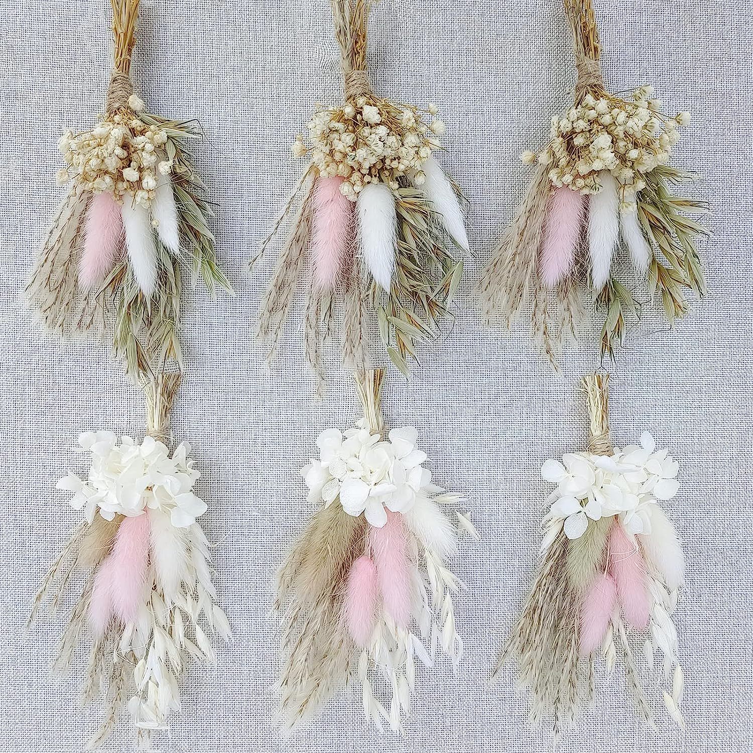 Mini Dried Flowers Bouquet For Wedding Party Favors - Temu