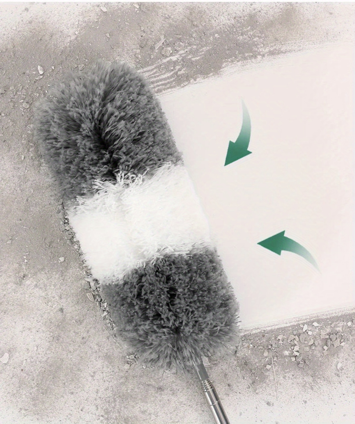 Microfiber Feather Duster With Telescopic Rod 2.5meter Temu