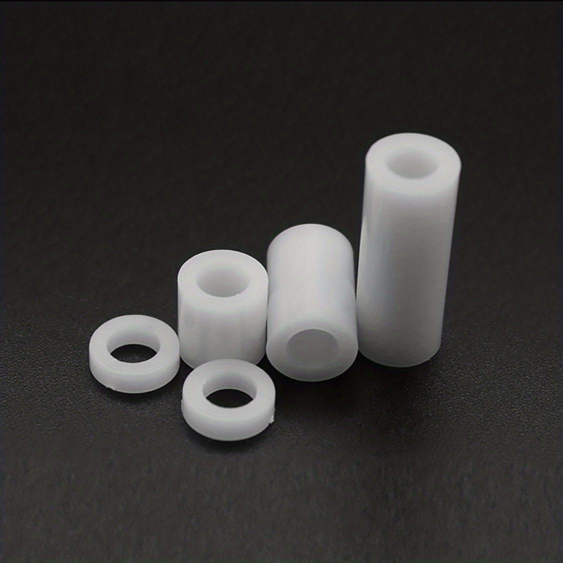 50 200 個 M5 M6 ホワイト ABS 非ネジスペーサー丸型中空スタンドオフ丸ワッシャー OD7mm 14mm Temu Japan