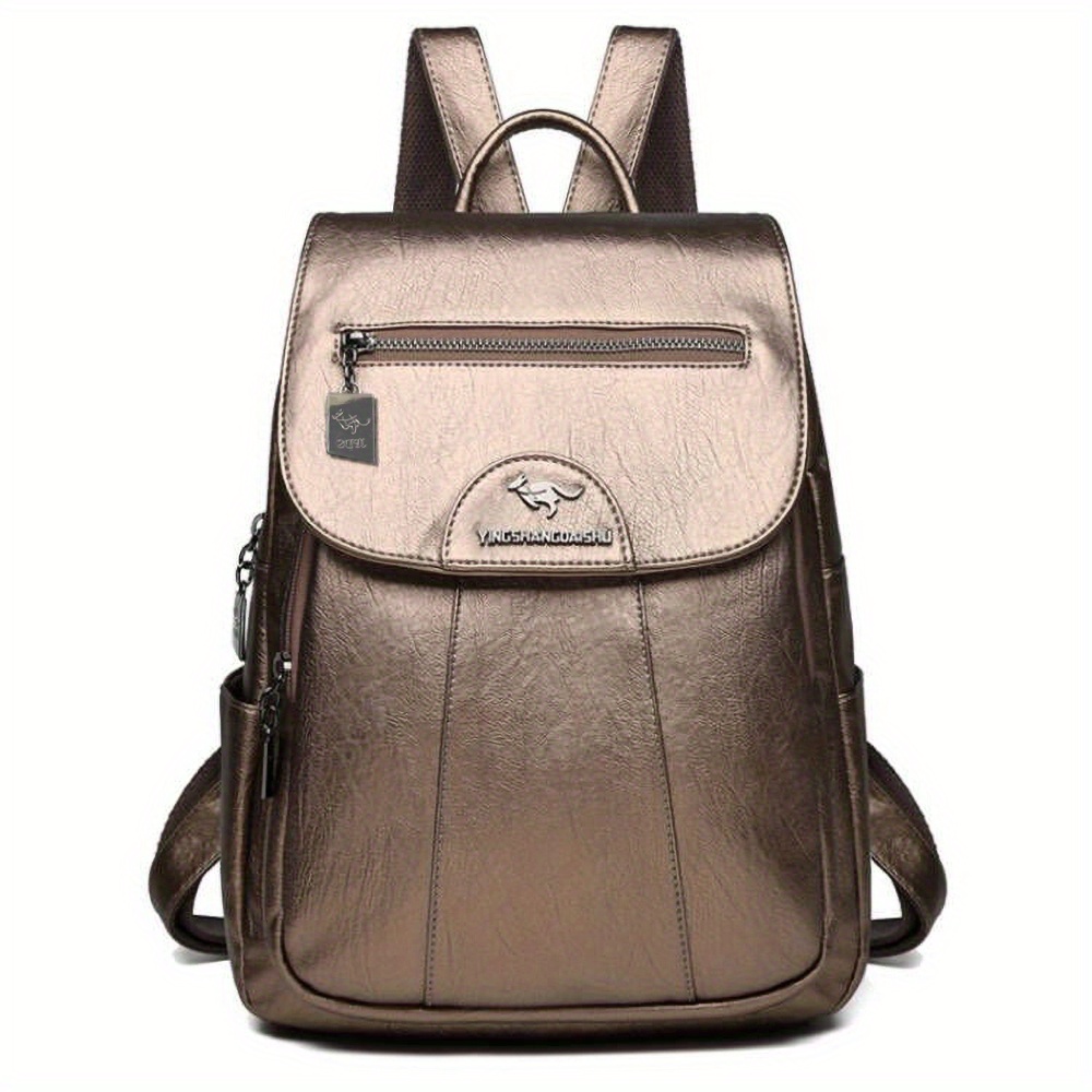 Designer Backpacks Women High Quality PU Leather Backpack Large