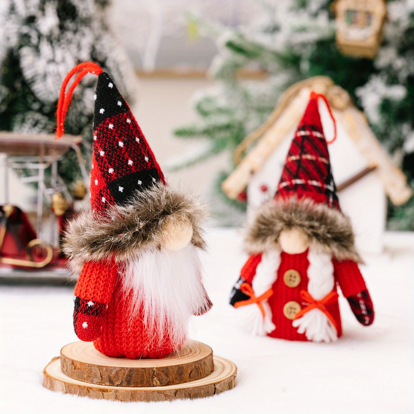 Christmas Gnome Led Light Handmade Swedish Tomte Gnomes - Temu