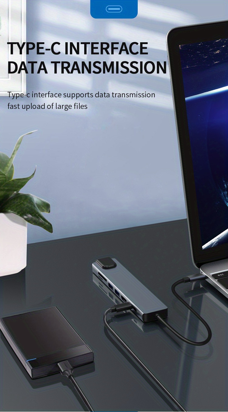 8 in 1 multiport adapter with 4k output 100w power delivery usb 3 0 5gdps port sd tf card reader adpater compatible for macbook pro xps chromebook and more details 4