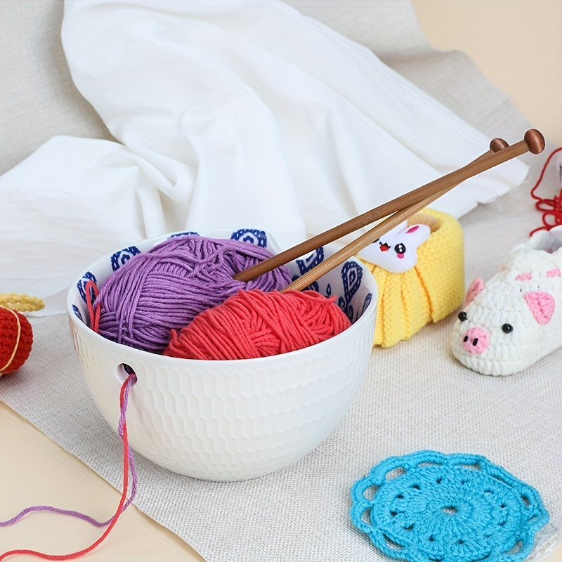 Yarn Ball Holder for Knitting and Crocheting,Portable Hand Knitting  Magnetic Levitation Wool Yarn Organizer – the best products in the Joom  Geek online store