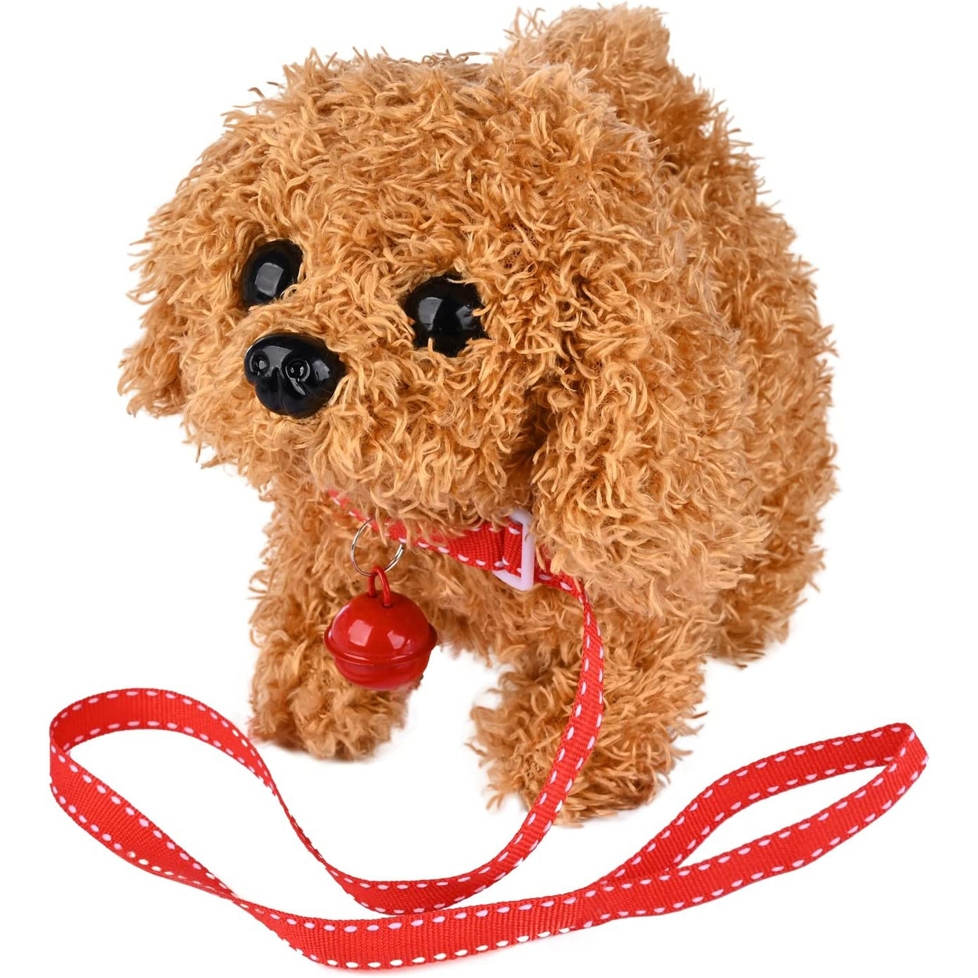 Walking Dog Toy Lifelike Doggy Smart Pets Barking Tail - Temu