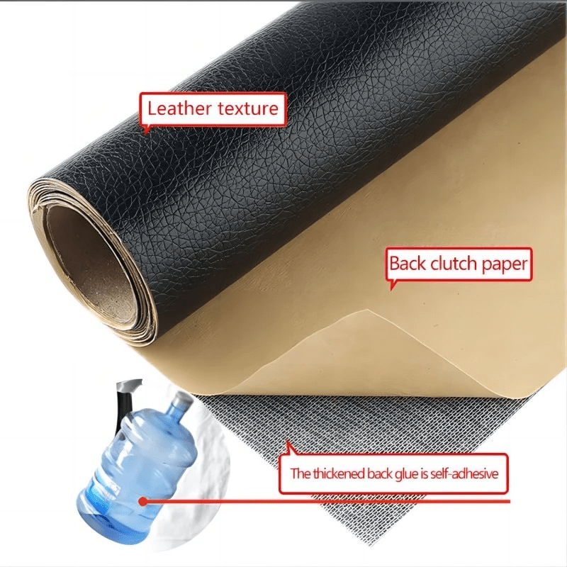  Printed Leather Repair Tape, Self-Adhesive Leather