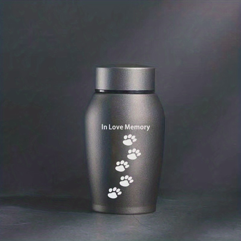 New Stainless Steel Urn Human Pet Ashes Moisture proof Metal Temu