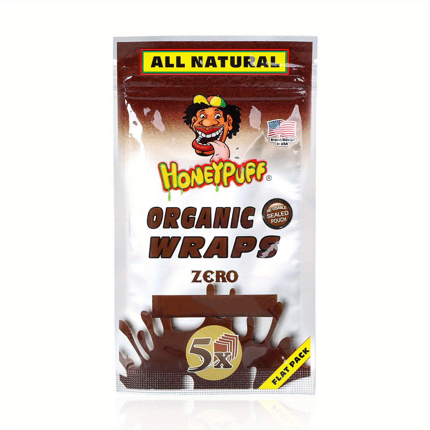  Honeypuff Papeles de liar saborizados, papel de liar con sabor  a tamaño King con 6 tipos de frutas diferentes, embalaje sellado  individualmente (paquete de 6 sabores) : Salud y Hogar