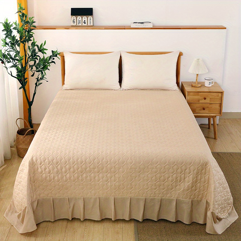 Colcha ligera SunStyle Home para cama, colcha fina para todas las  estaciones del año, edredón acolchado suave y acogedor con patrón de diseño  de
