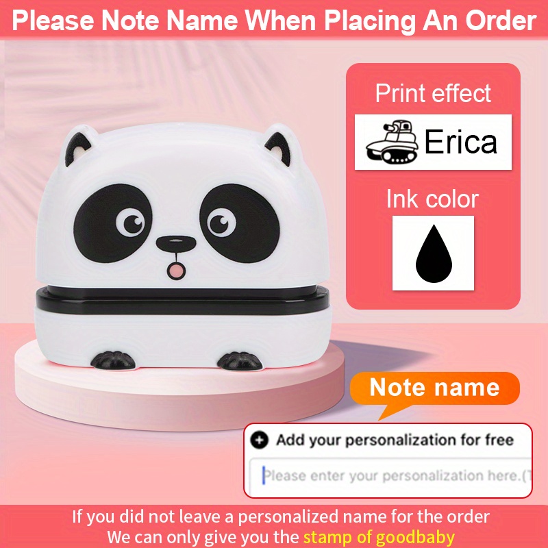 Customized Name Stamps For Clothing Names For Student - Temu