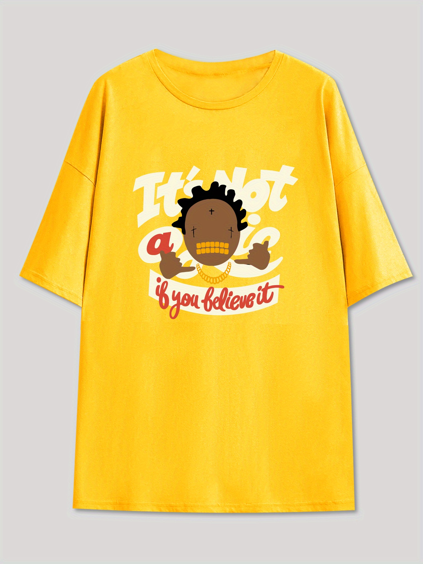 T-Shirt Homme Graphique Benson - Manches Courtes Col Rond - Coton Doux - Style Hip Hop Décontracté
