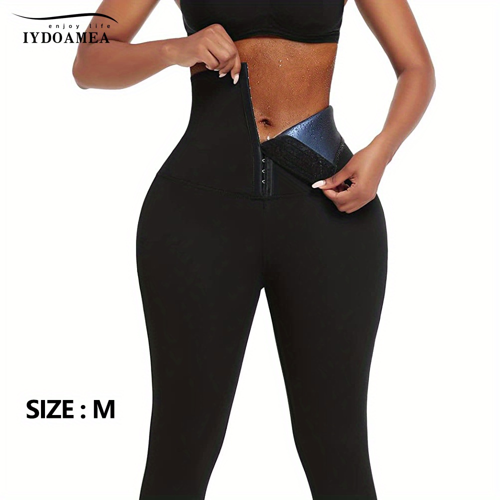 Lose Weight Look Slimmer Instantly Sauna Pants Women High - Temu