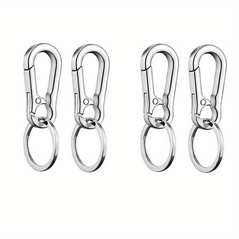 Stainless Steel Key Chain Carabiner Climbing Belt Buckles Key Ring
