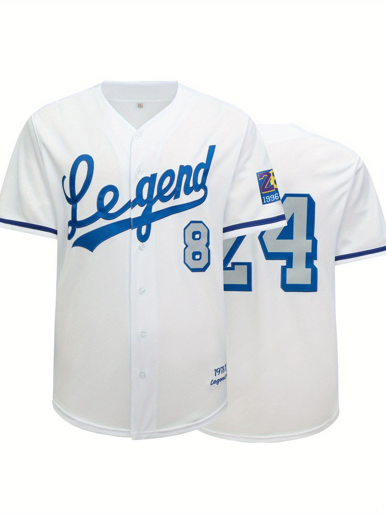 Playera Dodgers Manga corta con bordado en manga