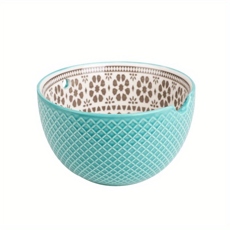 New Handmade Yarn Storage Functional Bowl with Innovative Yarn Dispensing  Curl, Knitting & Crocheting Accessories