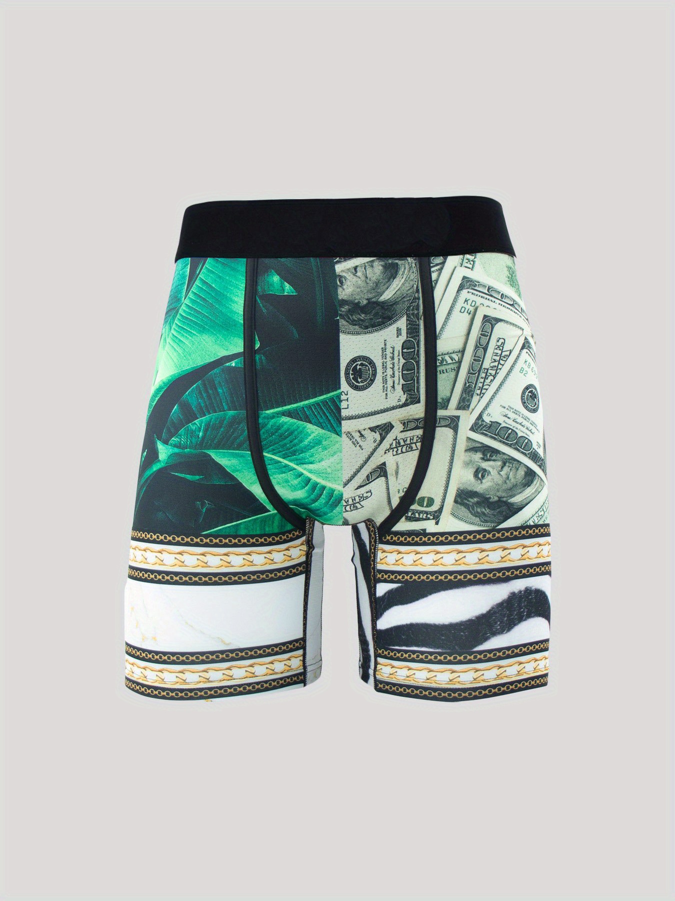 Men's Graphic Boxer Briefs Shorts Mesh Breathable Comfy Temu New Zealand