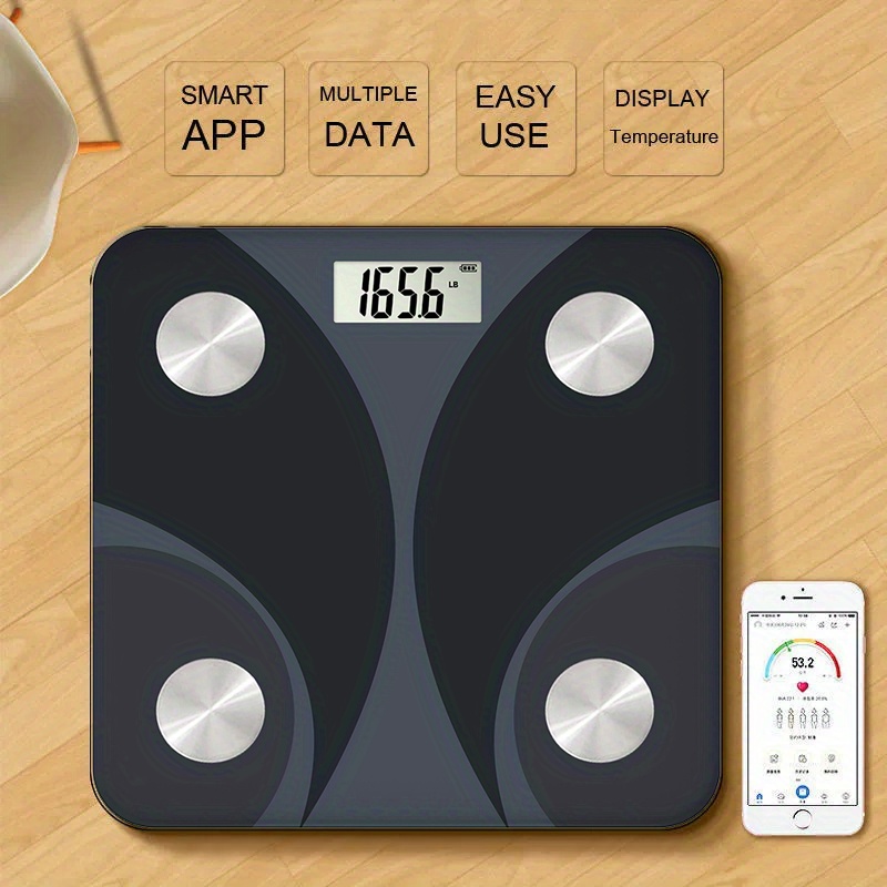 Weight Scale Intelligent Digital Led Weight Scale With Fat - Temu