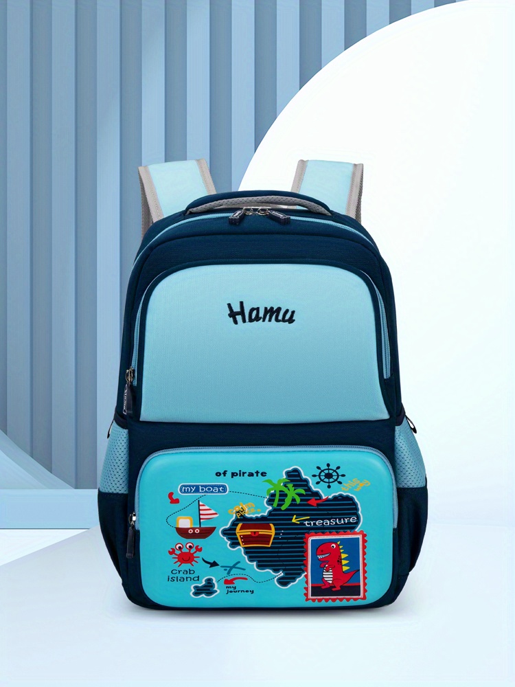 Mochila infantil para meninas e meninos - mochila escolar leve