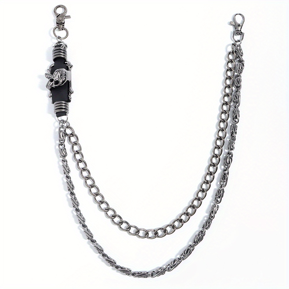 Unisex Punk Style Chains With Lobster Clasps For Pants, Hip Hop Trousers,  Womens Belts For Jeans, And Wallet From Enekubeball, $11.88