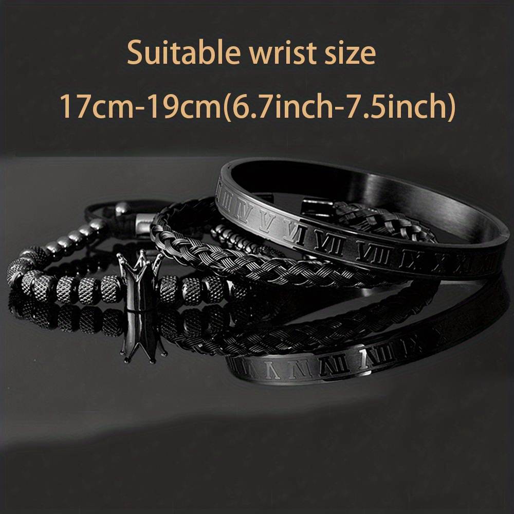 Luxury Micro Pave CZ Crown Roman Royal Crown Charm Bracelet Set With  Stainless Steel Crystals Handmade Jewelry Gift For Couples From  Hbb18699991658, $10.16