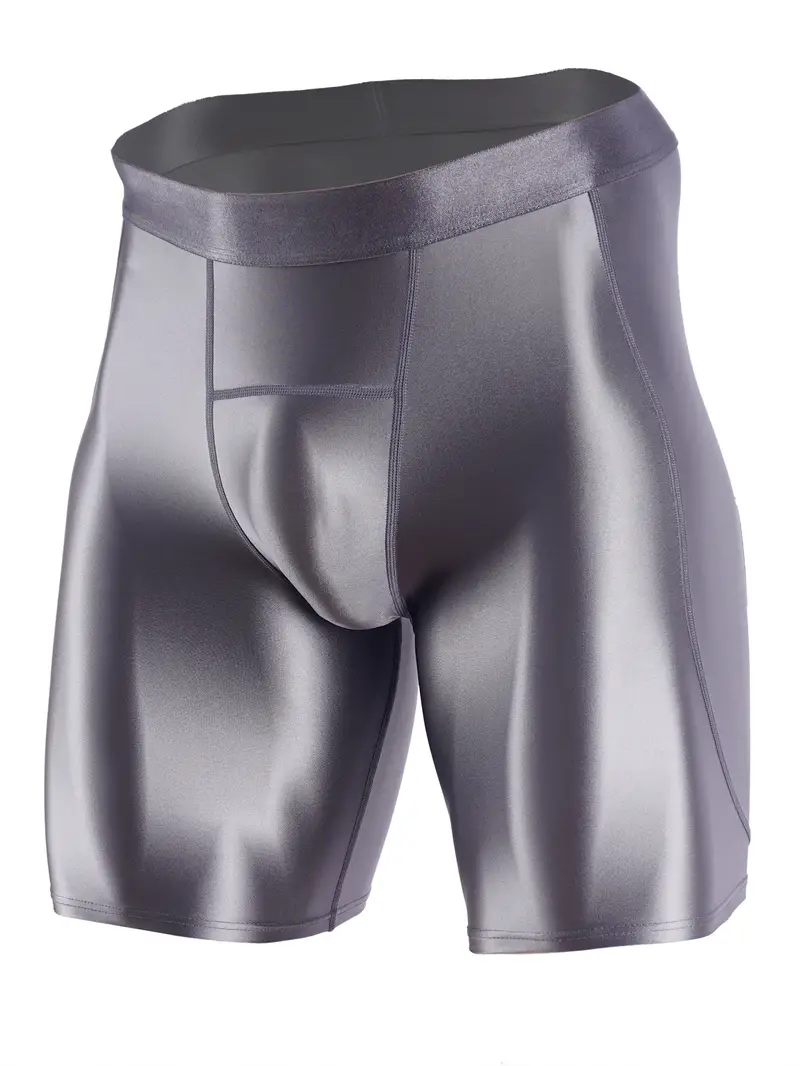 - Elastic Men\'s Temu High Pants Sexy Lustrous drying Training Quick