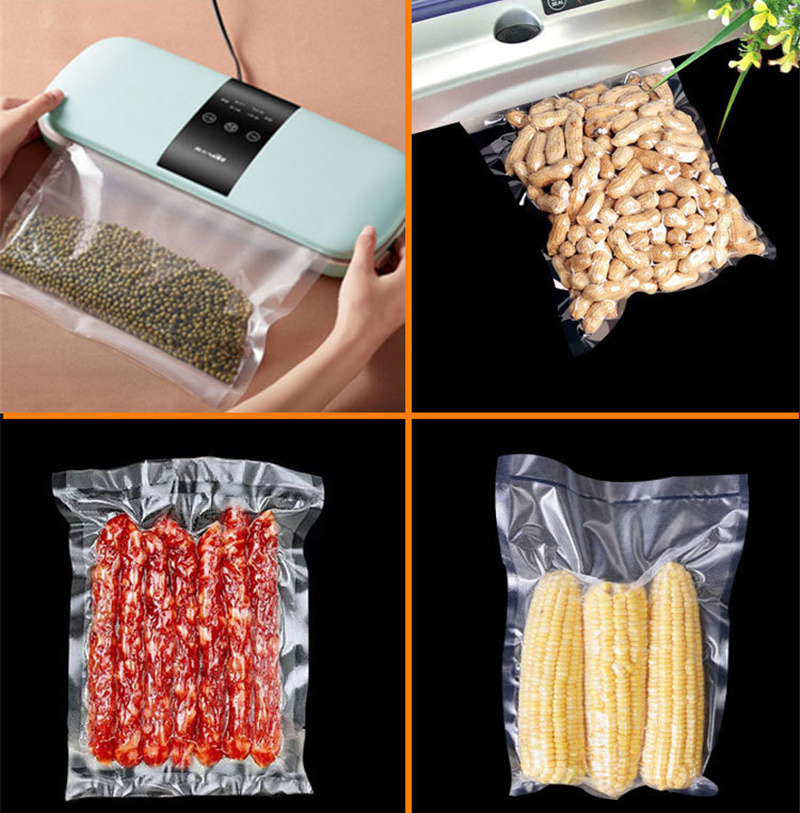 Lot Bpa-free Food Vacuum Plastic Sealing Bags, Food Preservation Sealed  Bag, Transparent Household Reusable Vacuum Sealer Bag, For Vac Storage Meal  Prep And Sous Vide, Kitchen Supplies - Temu