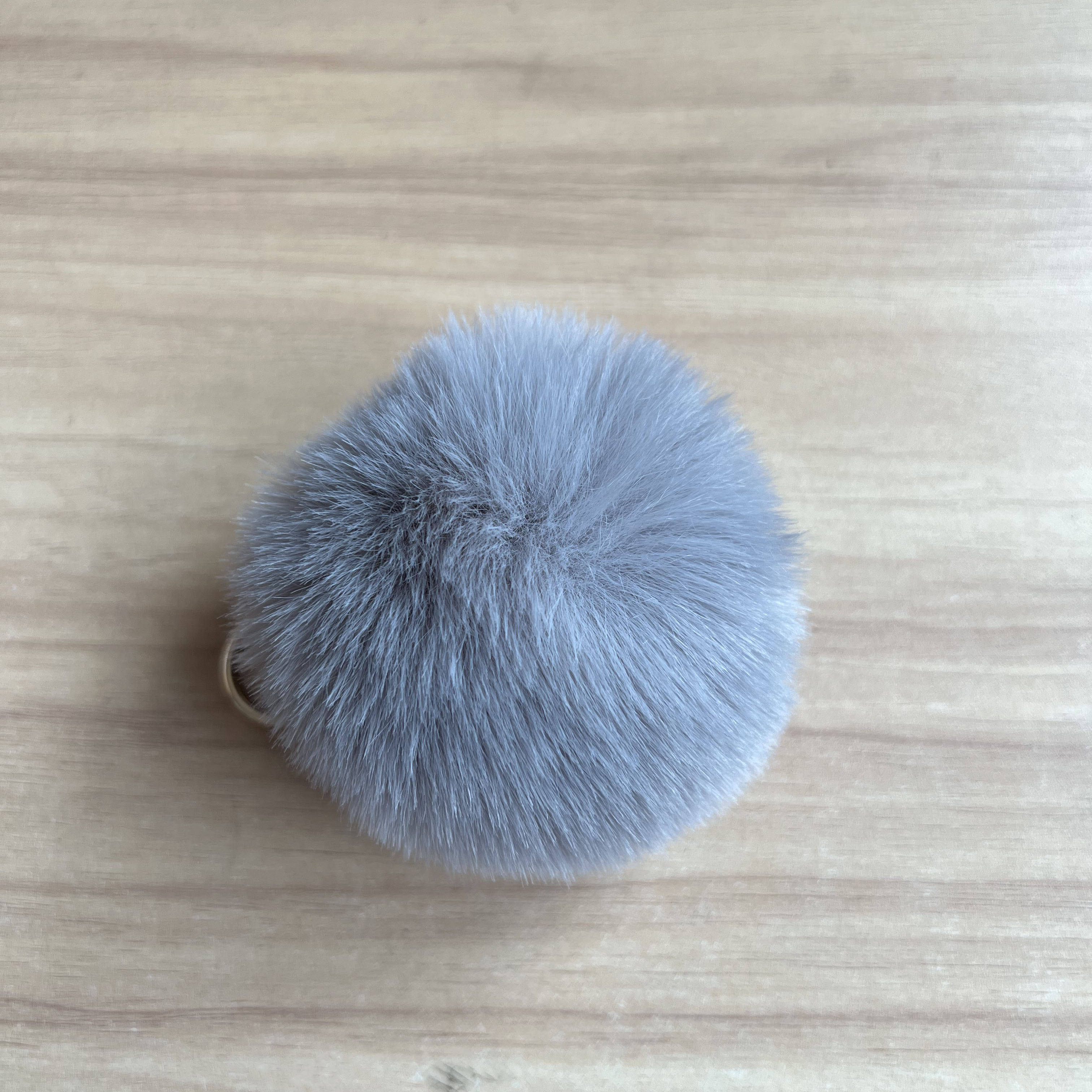 6pcs Heart Puffball Keychain Faux Fur Pom Pom Keyring Plush Heart Shaped  Keychain Valentine's Day Gift for Car Key Bag Decor