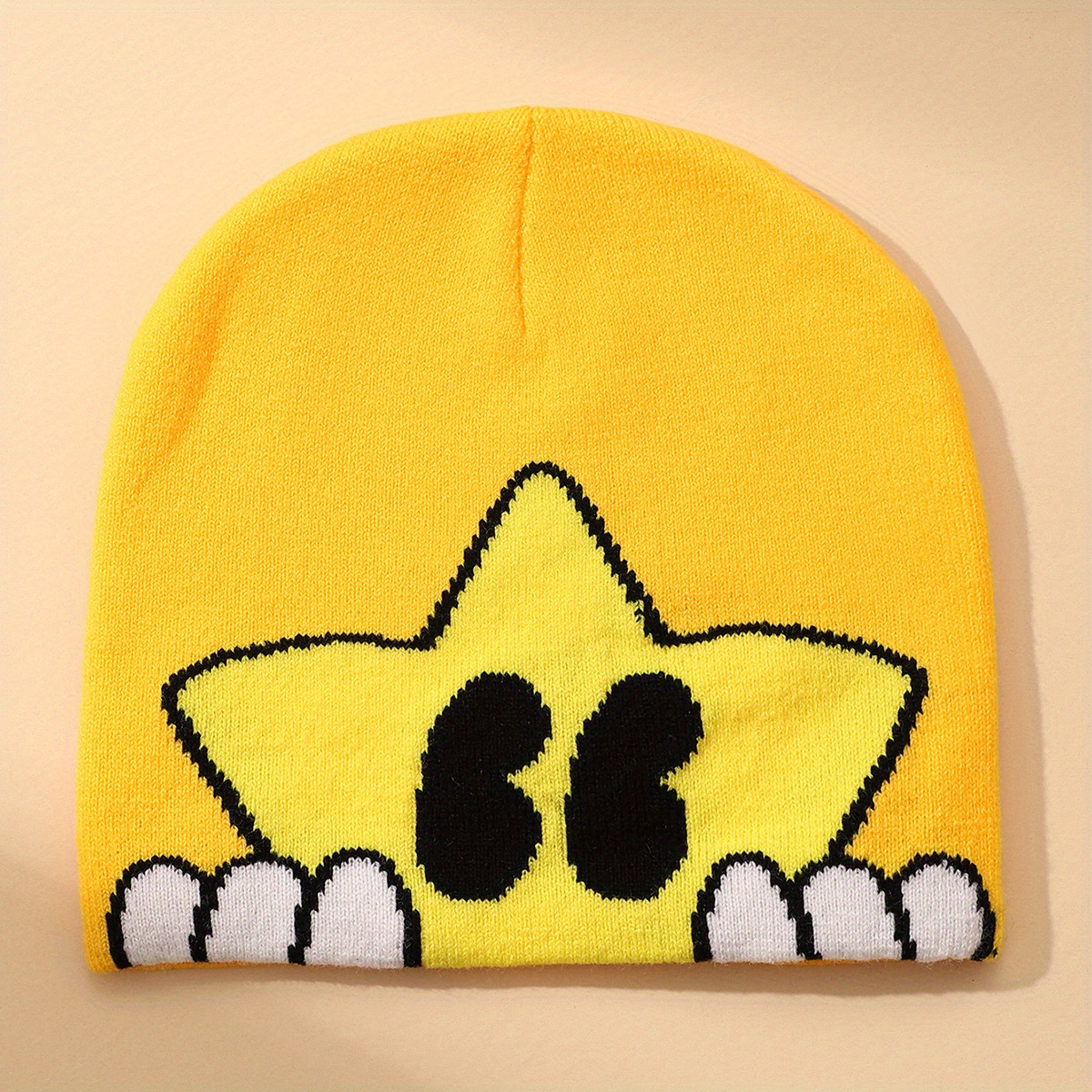 star hat winter outdoor warm cap trendy versatile jacquard Temu