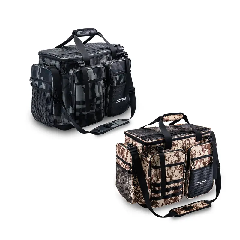 Reaction Tackle Fishing Tackle Bag – Salt Water Resistant Large Tackle Box  Bag, Water Resistant Material - Camo Bag : Buy Online at Best Price in KSA  - Souq is now : Sporting Goods
