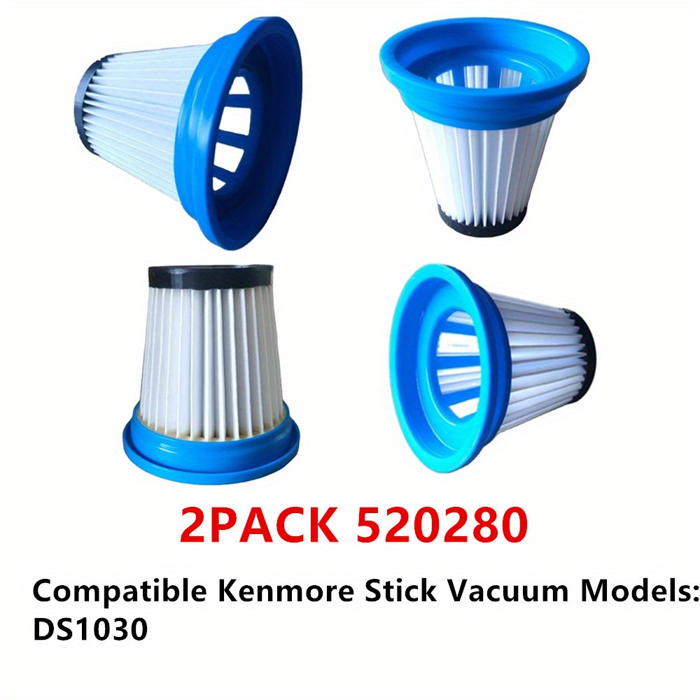 5 Packs Replacement Filters For Black+decker Cordless Vacuum