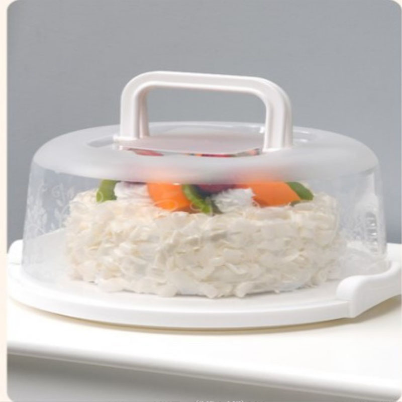 Portable Cake Box Dustproof Anti-smear Cake Storage Box