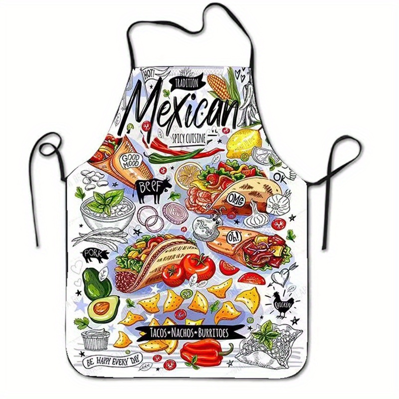 Mexican Kitchen Accessories, Mexican Cooking Apron