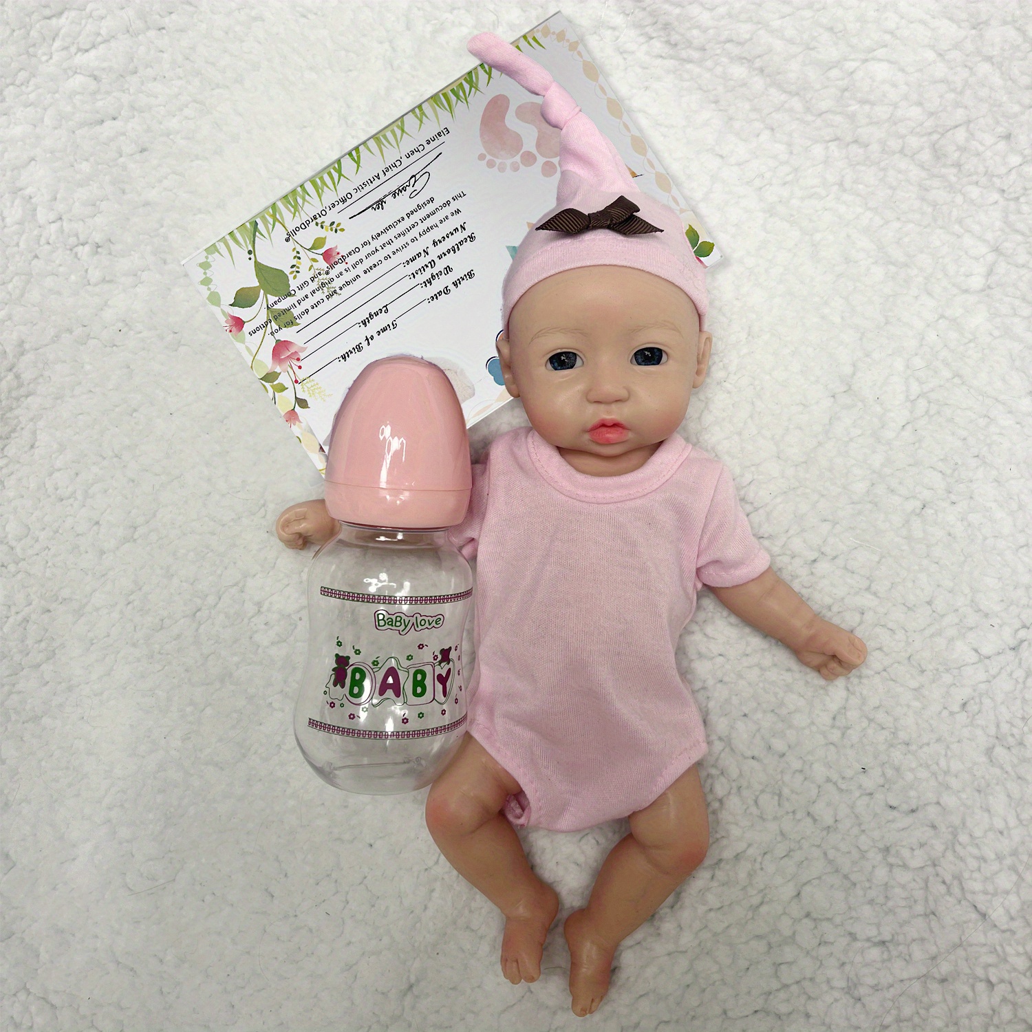 45cm 3d pintado corpo inteiro macio silicone sólido bebe reborn menina  artesanal lifelike reborn boneca corpo