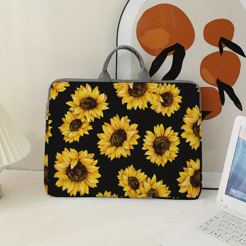 New Vintage Floral Printed Laptop Bag, Stylish Casual Laptop Bag, Cute And  Sweet Women's Bag, Simple Business Laptop Briefcase, Multifunctional  Business Document File Storage Bag, Mobile Phone Bag, Camera Bag - Temu