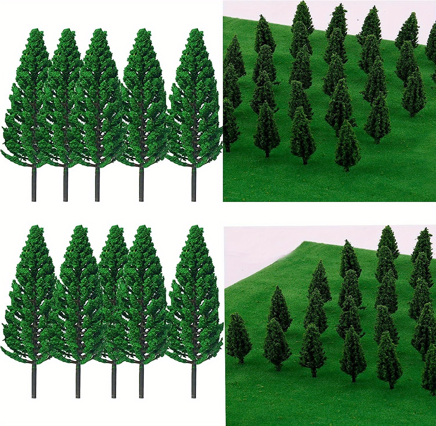 Green Models Pine Cedar Miniature Trees Green Model Trees - Temu New ...