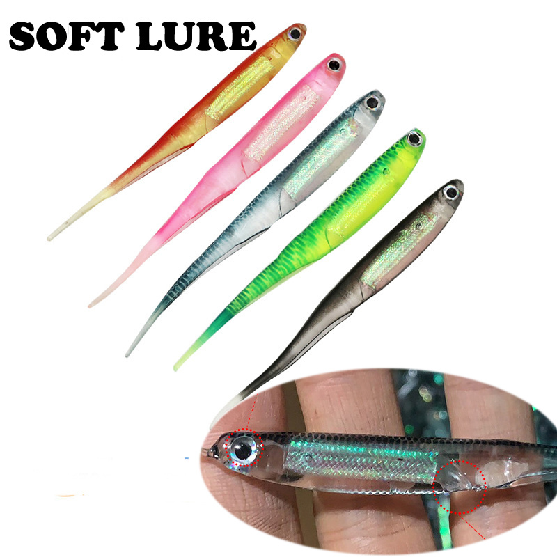 Durable Soft Swimbait Jerk Shad Lure Freshwater Saltwater - Temu