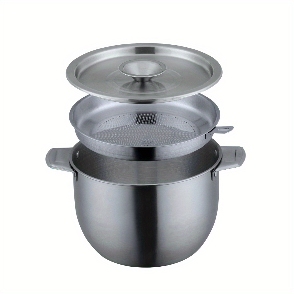 Residue Filter Oiler Bacon Grease Saver With Strainer - Temu