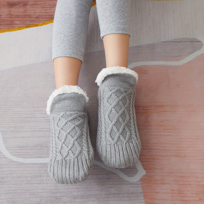 Children's Floor Socks Thickened Warm Socks Autumn Winter - Temu Sweden