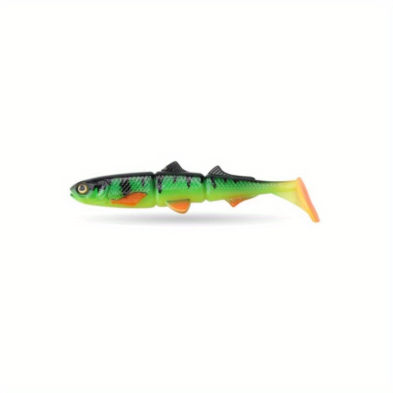 3-jointed Soft Plastic Bait, Swimming Paddle Tail Simulation Bait