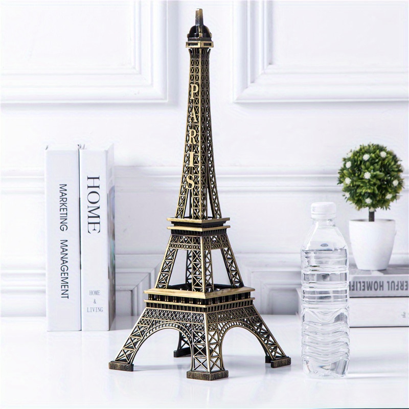 Creative Paris Eiffel Tower Ornament Metal Iron Sign Building Model Craft  Home Decoration Accessories For Living Room Props Gift - Figurines &  Miniatures - AliExpress
