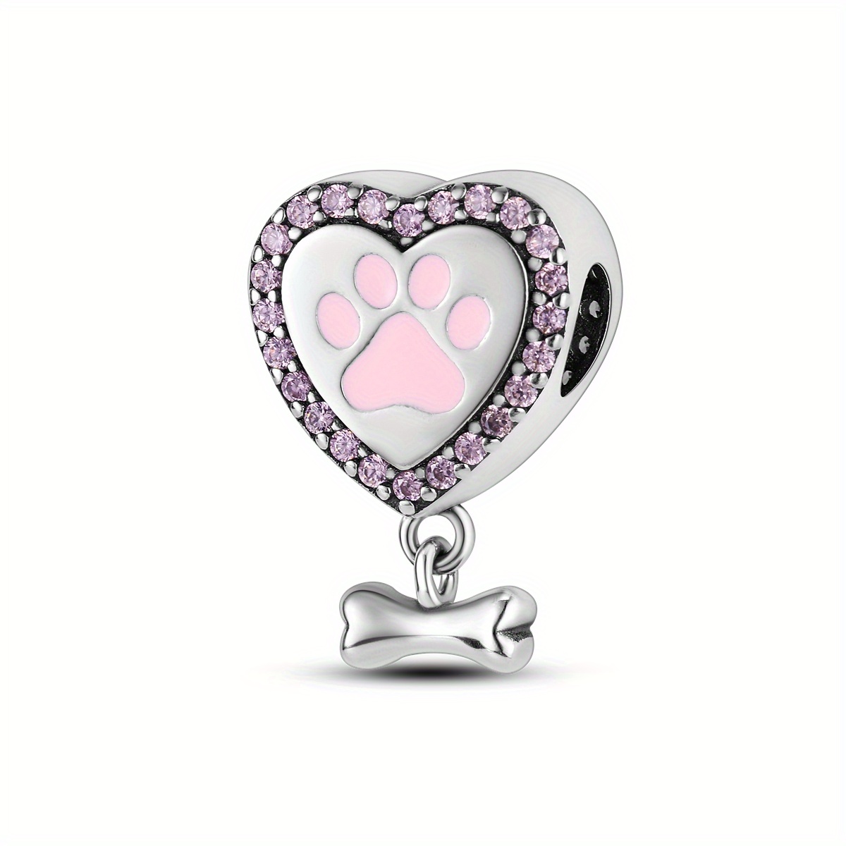 Genuine pandora paw print on sale charm