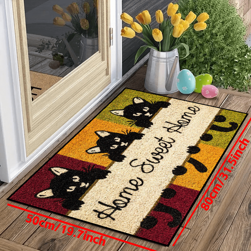 Alfombrilla Sweet Home de Mrs Sleep, para puerta de entrada