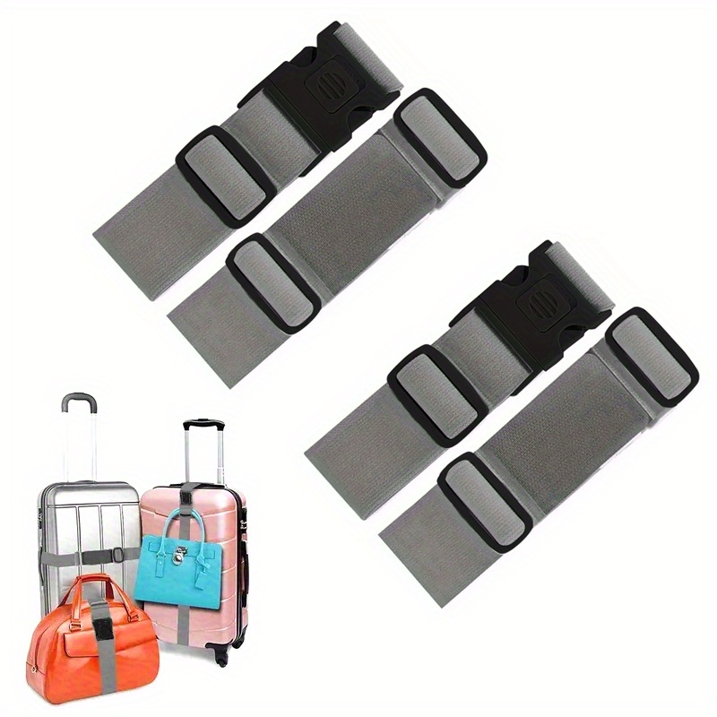 Adjustable Heavy Duty 2M Long Luggage Straps Suitcase Belt Travel  Accessories