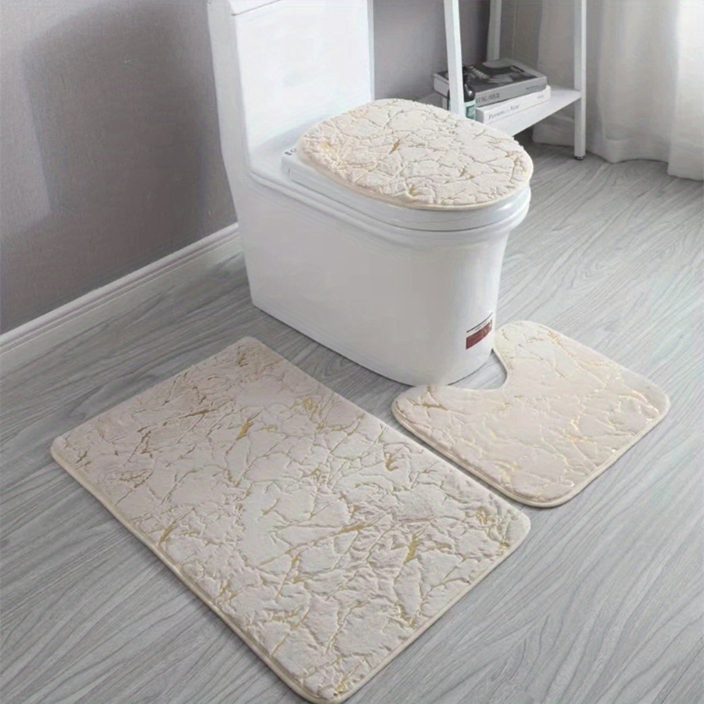 Conjunto de 3 tapetes de casa de banho tapete de banho de - Temu