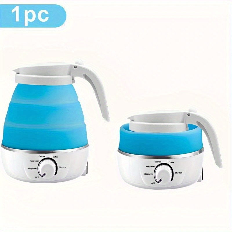 Travel Folding Electric Kettle, Fast Boiling Water Bottle, Beautiful Design  Collapsible, Portable Electric Kettle, Boil Dry Protection, 100-240v Food  Grade Silicone Foldable Kettle (eu Plug) Drinkware Accessories For Camping  Travel Picnic 